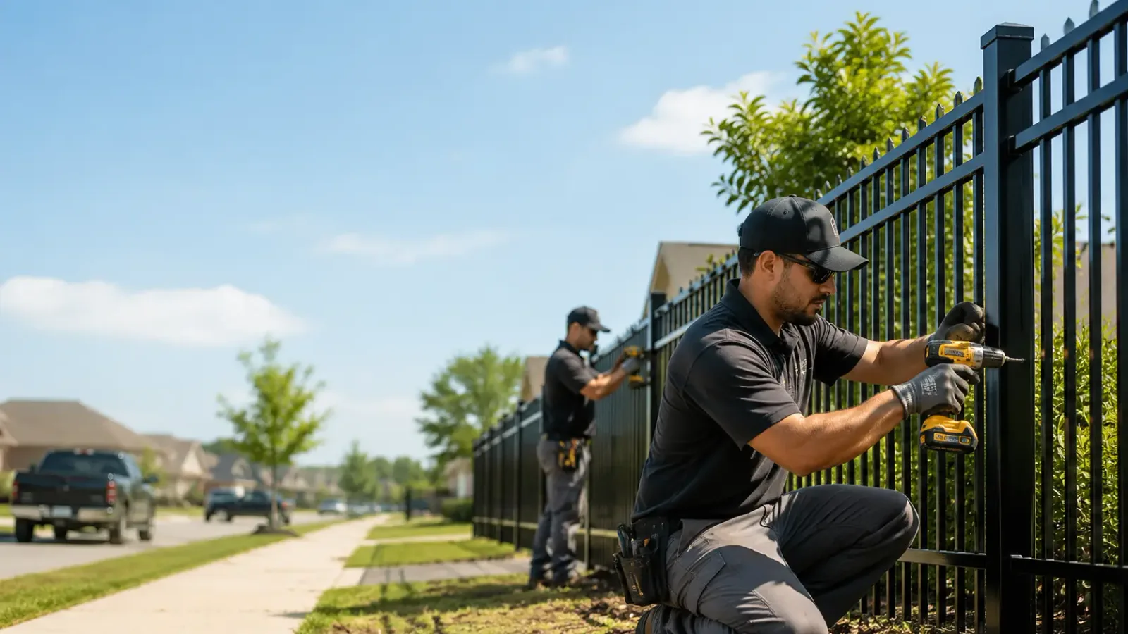 Metal Fence Installation in Manitowoc, WI